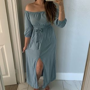 Light Blue maxi dress